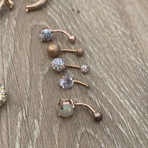 Belly button rings
